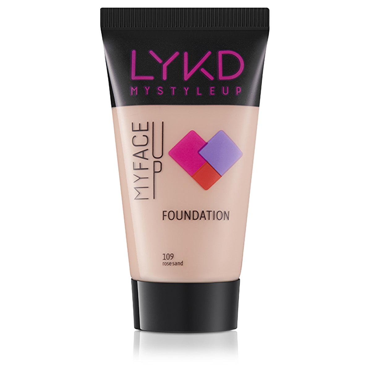 LYKD Foundation 109 Rose Sand - Lightweight Formula | All Skin Types