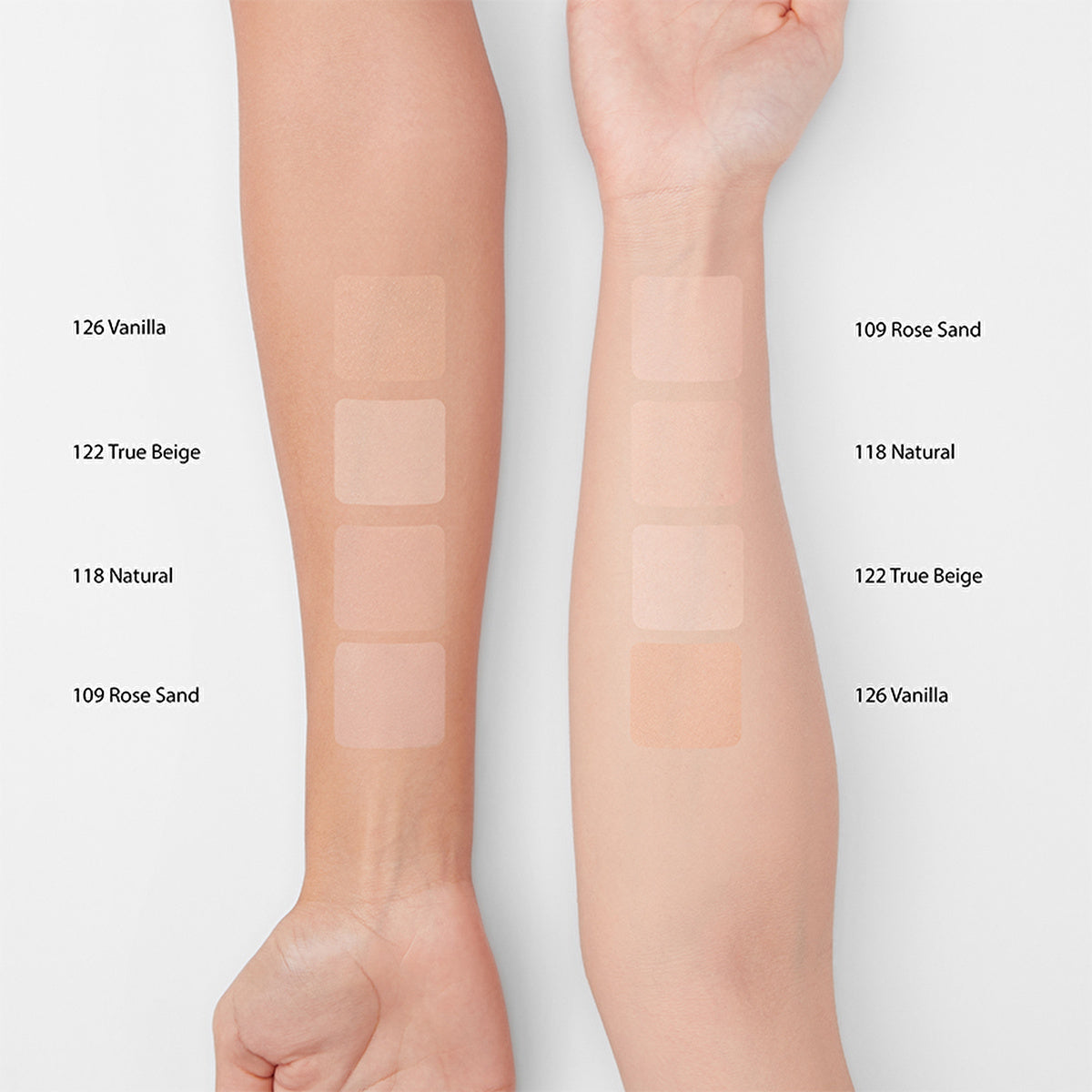 LYKD Foundation 122 True Beige - Lightweight Formula | Perfect Match