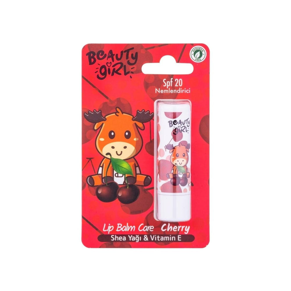 Beauty Girl Cherry Lip Balm SPF 20 Sun Protection 5g