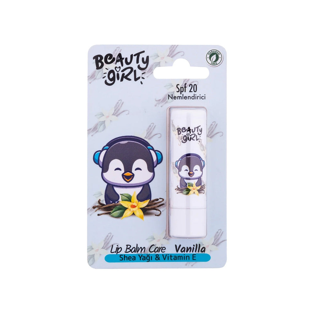 Beauty Girl Vanilla Lip Balm SPF 20 Moisturizing Care 5g