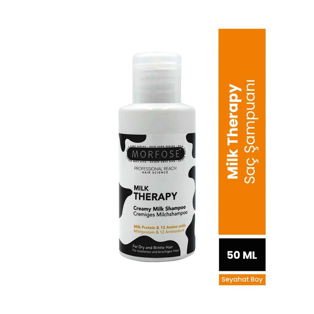 Morfose Milk Therapy Creamy Milk Shampoo for Dry Hair 50 ml
