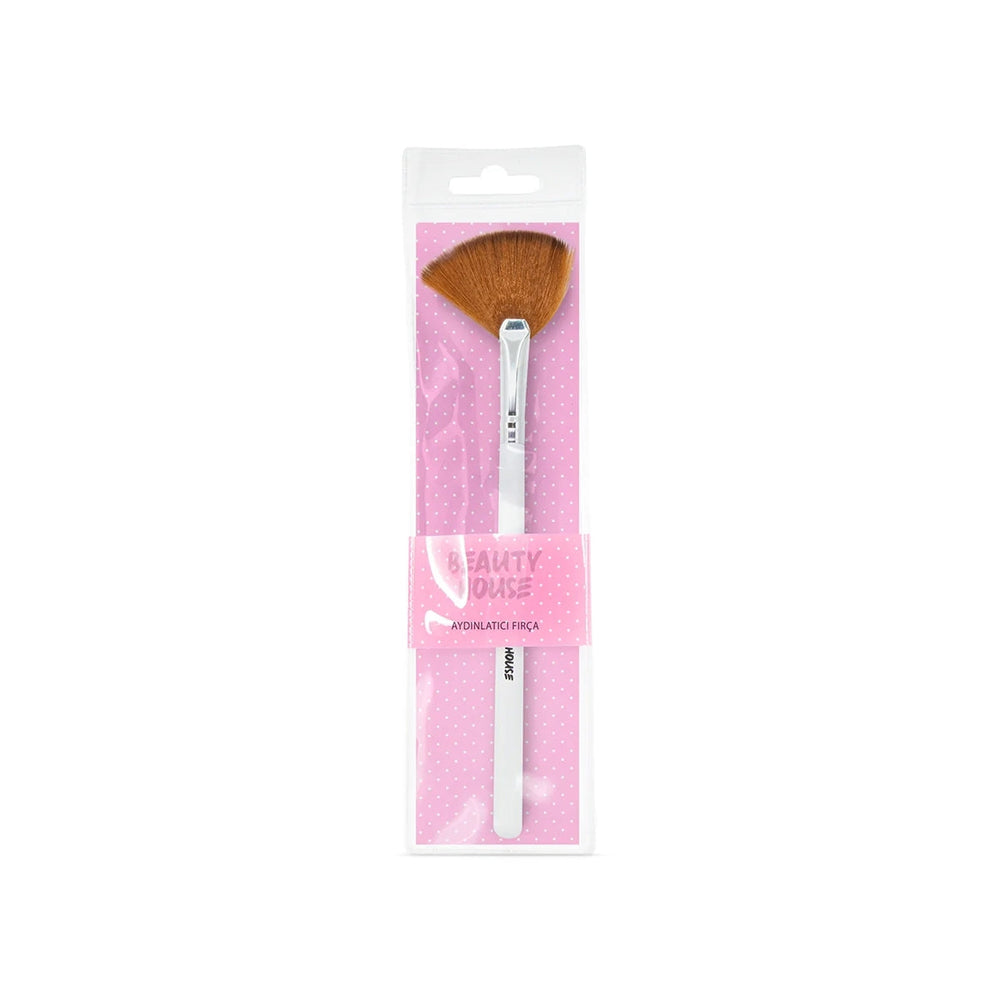 Beauty House White Series Highlighter Brush for Radiant Glow