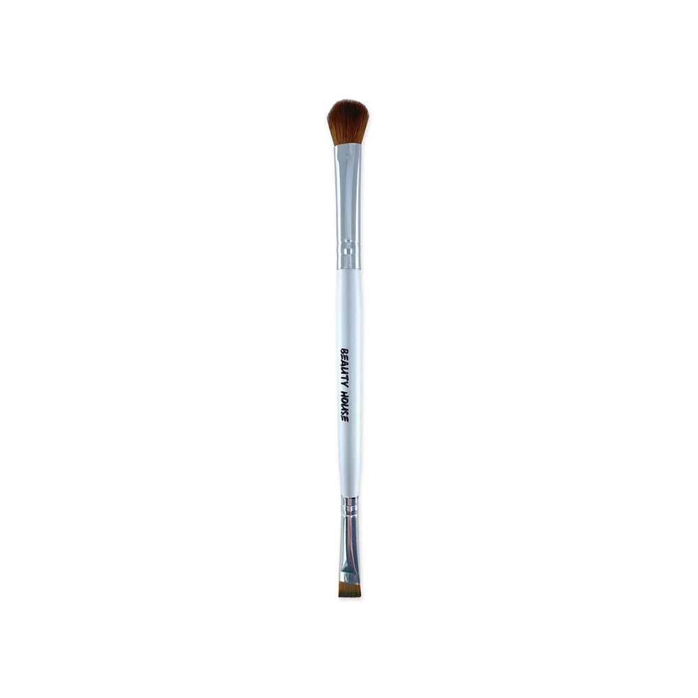 Beauty House Angled Eyeliner Brush - White Series, Synthetic Bristles