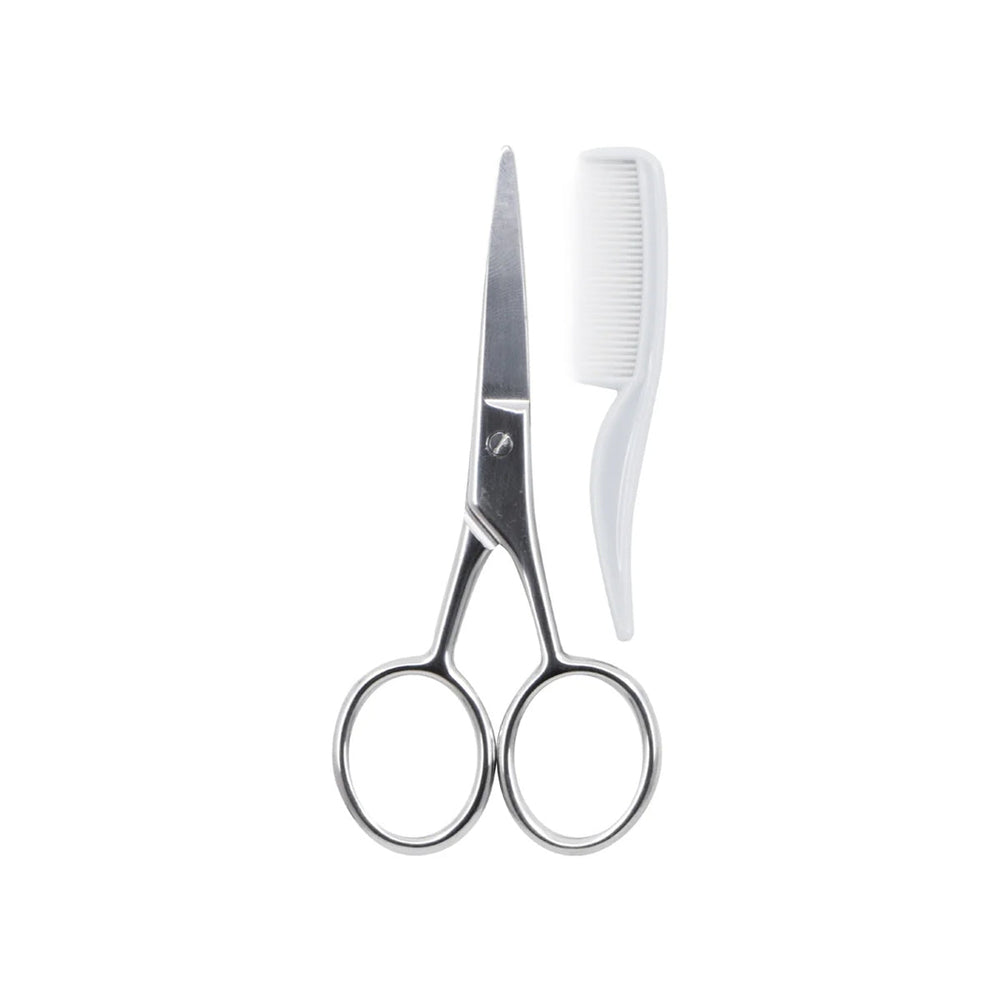 Beauty House Mustache Scissors for Precision Grooming