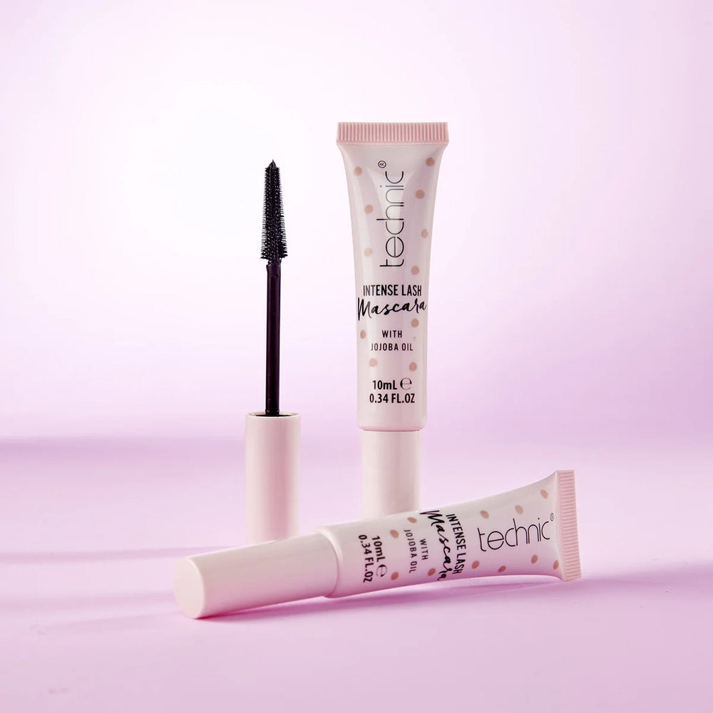 Technic Intense Lash Mascara Volumizing Black Fiber Formula