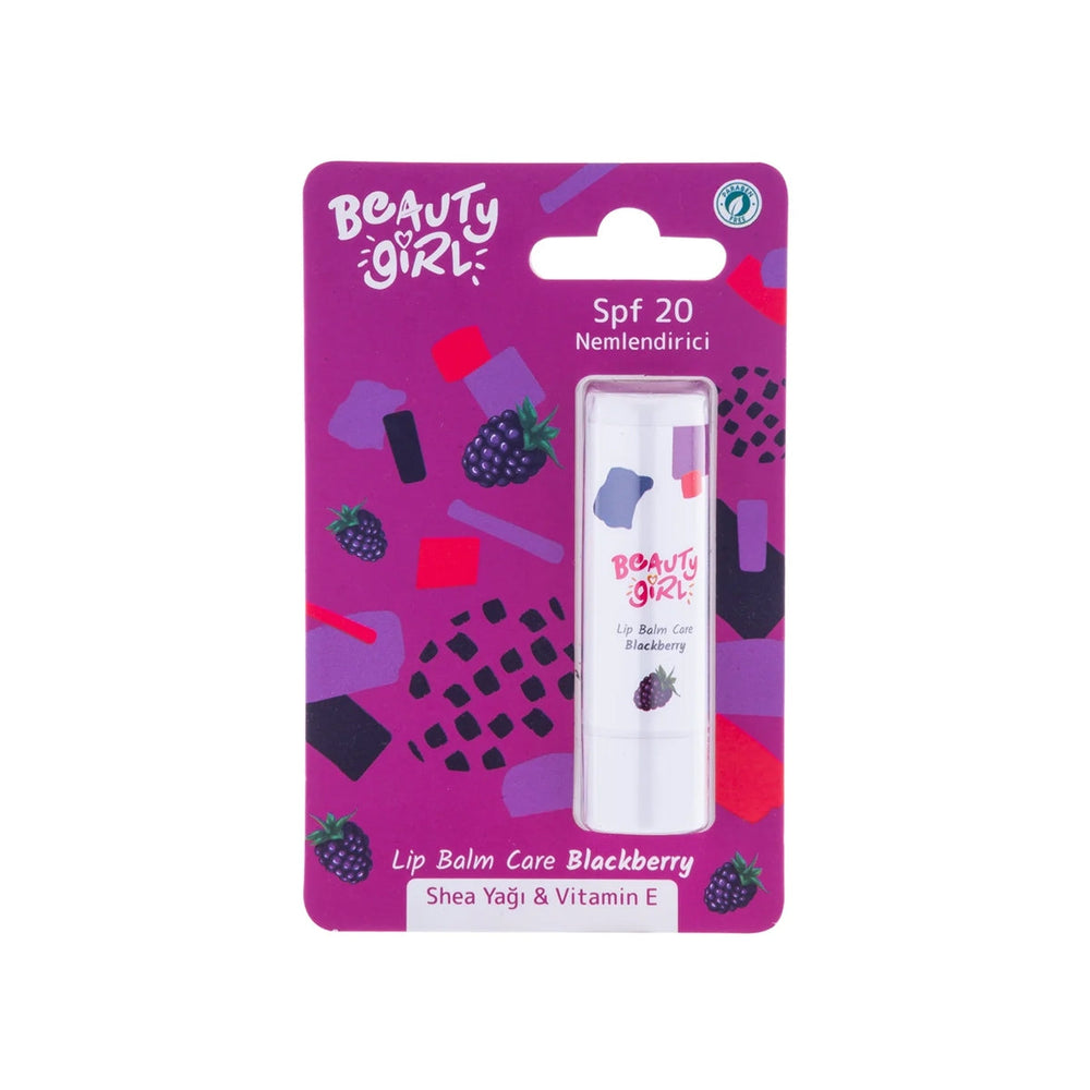 Beauty Girl Blackberry Lip Balm with SPF 20 Protection 5g
