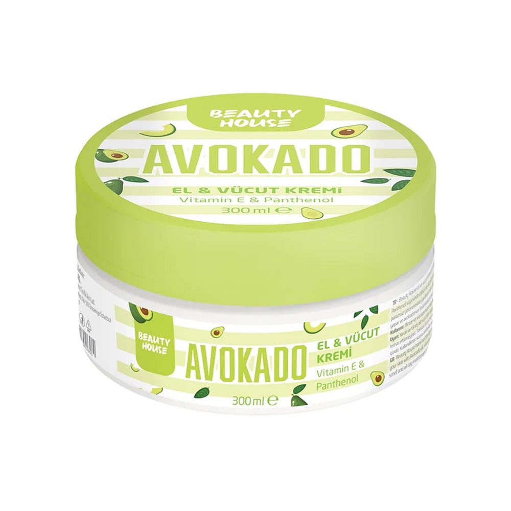 Beauty House Avocado Hand & Body Cream Deep Moisture 300 ml