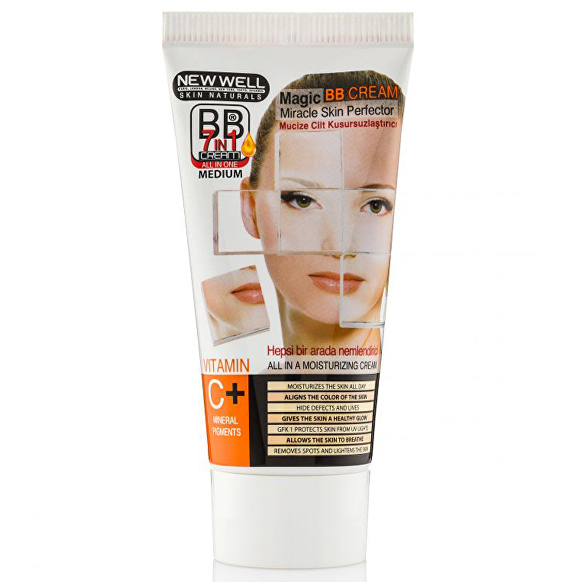 New Well Derma BB Cream Medium - Lightweight Coverage | SPF 15