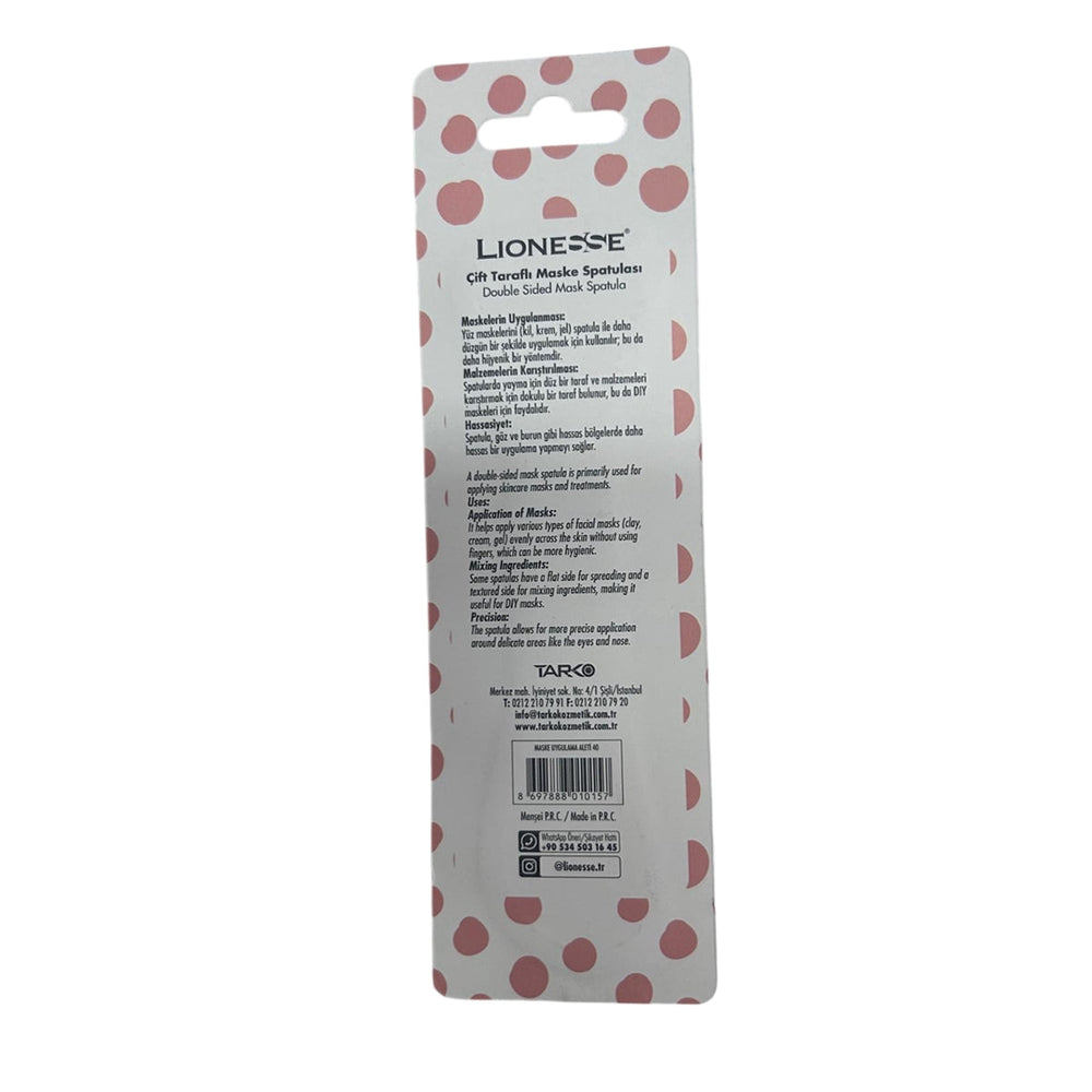 Lionesse Dual-Sided Mask Application Brush for Precise Coverage