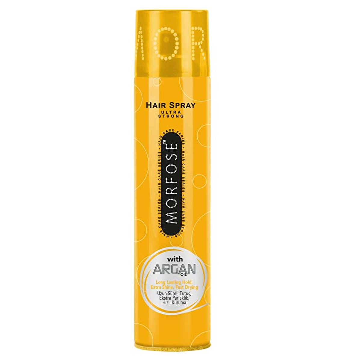 Morfose Ultra Strong Hair Spray with Argan Oil 300ml | Strong Hold - Image #1