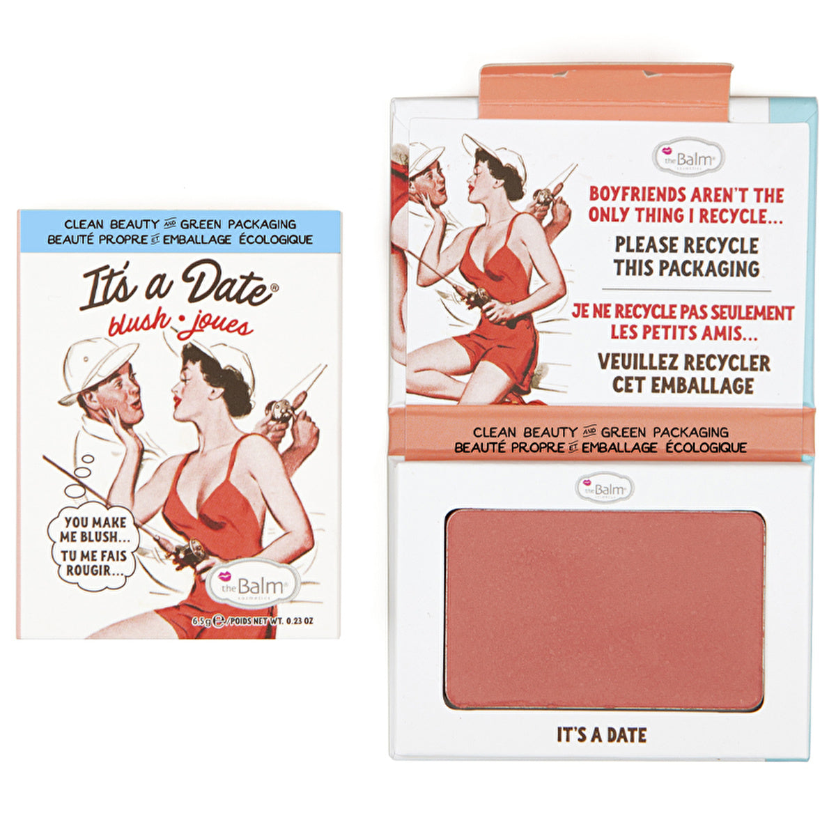 theBalm Blush It's a Date - Organic Formula | Smooth Finish - Image #1