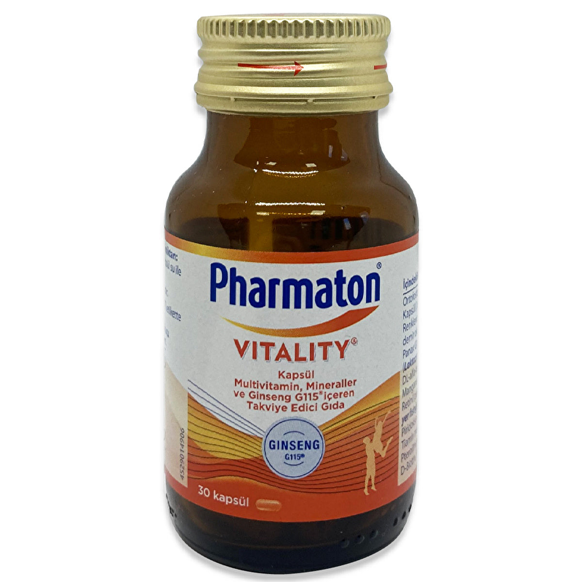 Pharmaton Vitality Multivitamin Supplement 30 Capsules | Daily Support