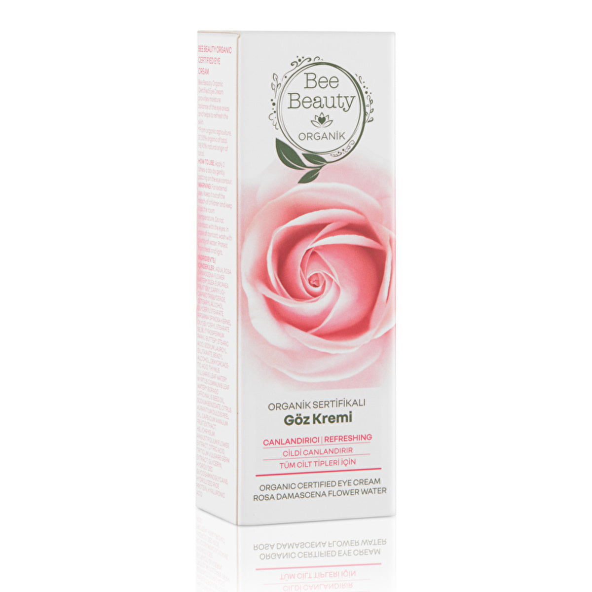 Bee Beauty Organic Rose Eye Cream 25ml - Nourishing & Hydrating