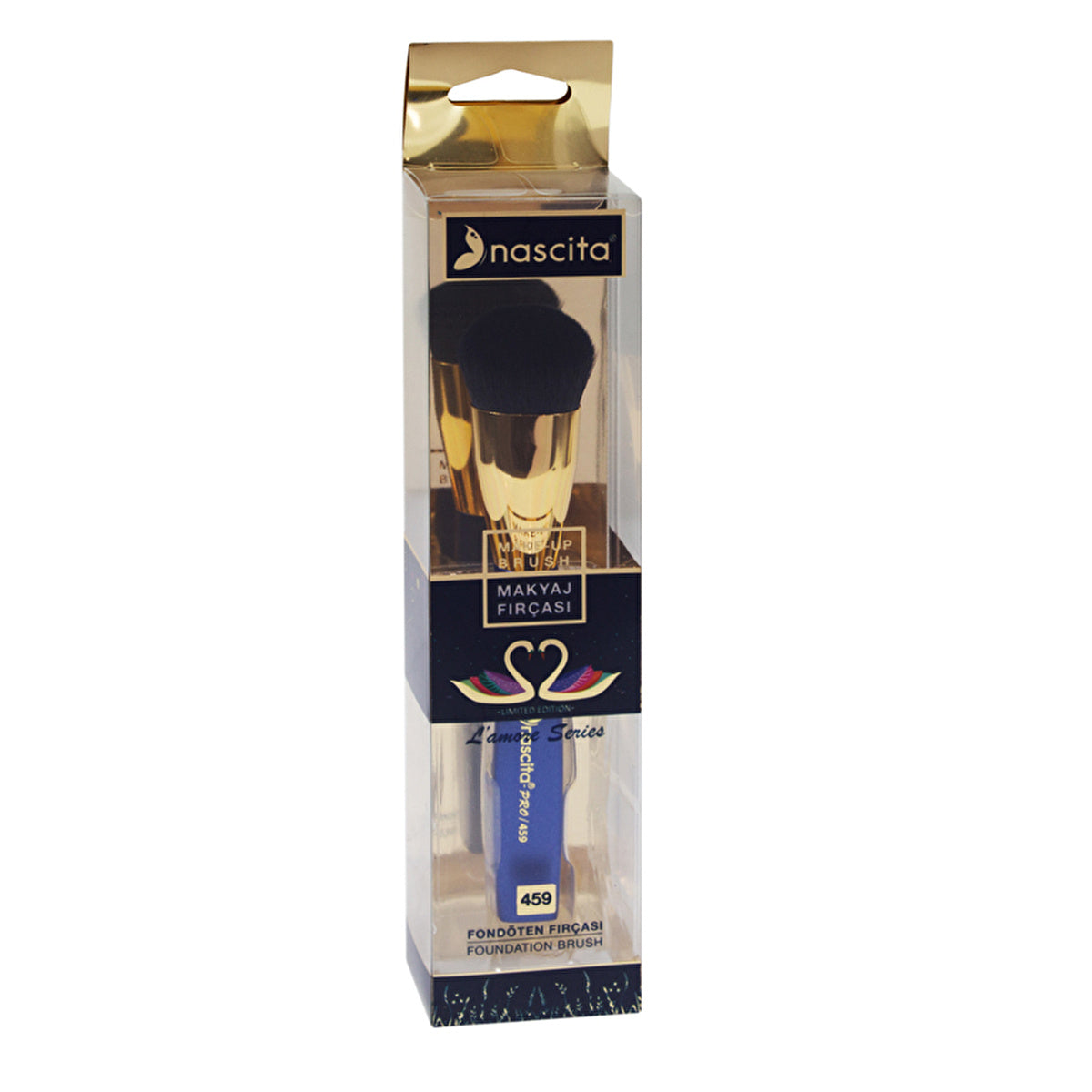 Nascita Pro Foundation Brush 459 - Soft Bristles | Professional Quality