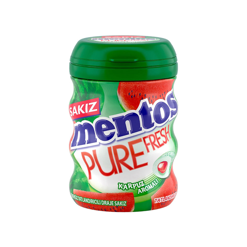 Mentos Pure Fresh Watermelon Gum Sugar-Free 60g