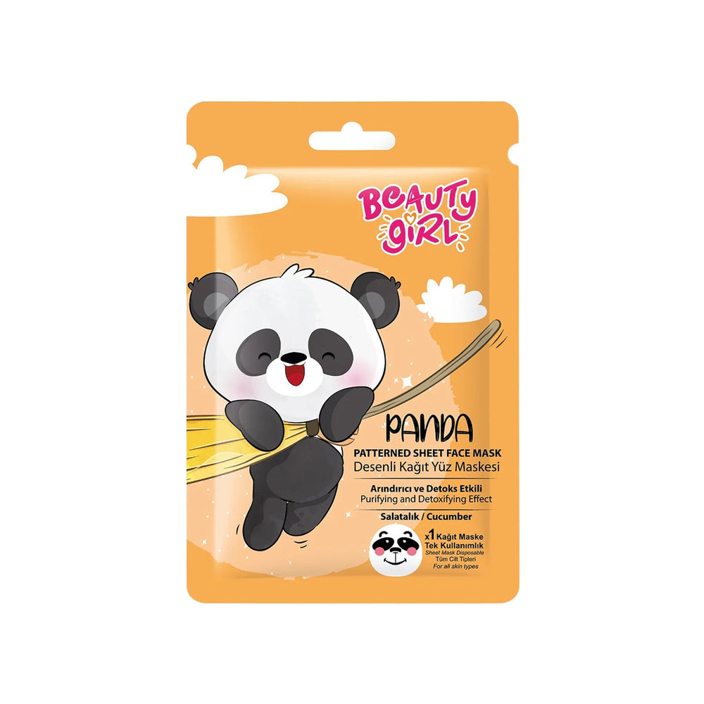Beauty Girl Panda Sheet Mask Hydrating & Brightening 20 ml