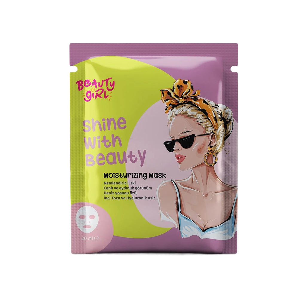 Beauty Girl Moisturizing Sheet Mask for Radiant Skin 20 ml