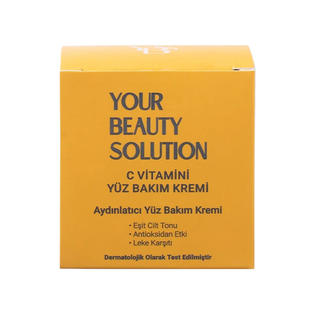Your Beauty Solution Vitamin C Face Cream Brightening SPF 50ml