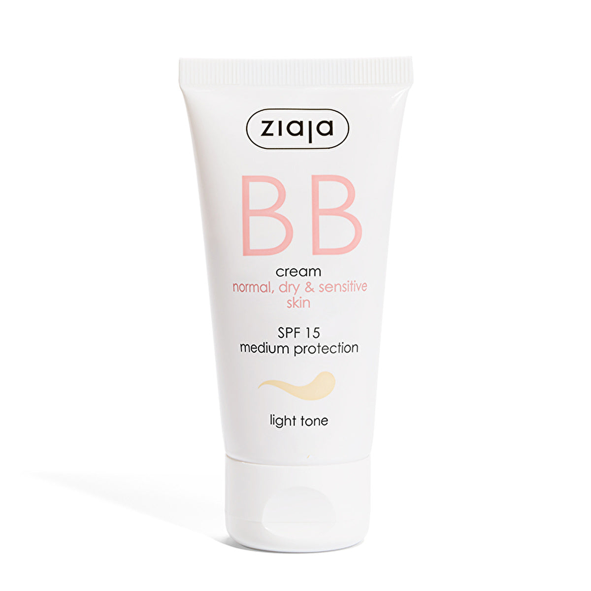 Ziaja BB Cream for Normal, Dry, & Sensitive Skin 50ml - SPF 15 | Hydrating