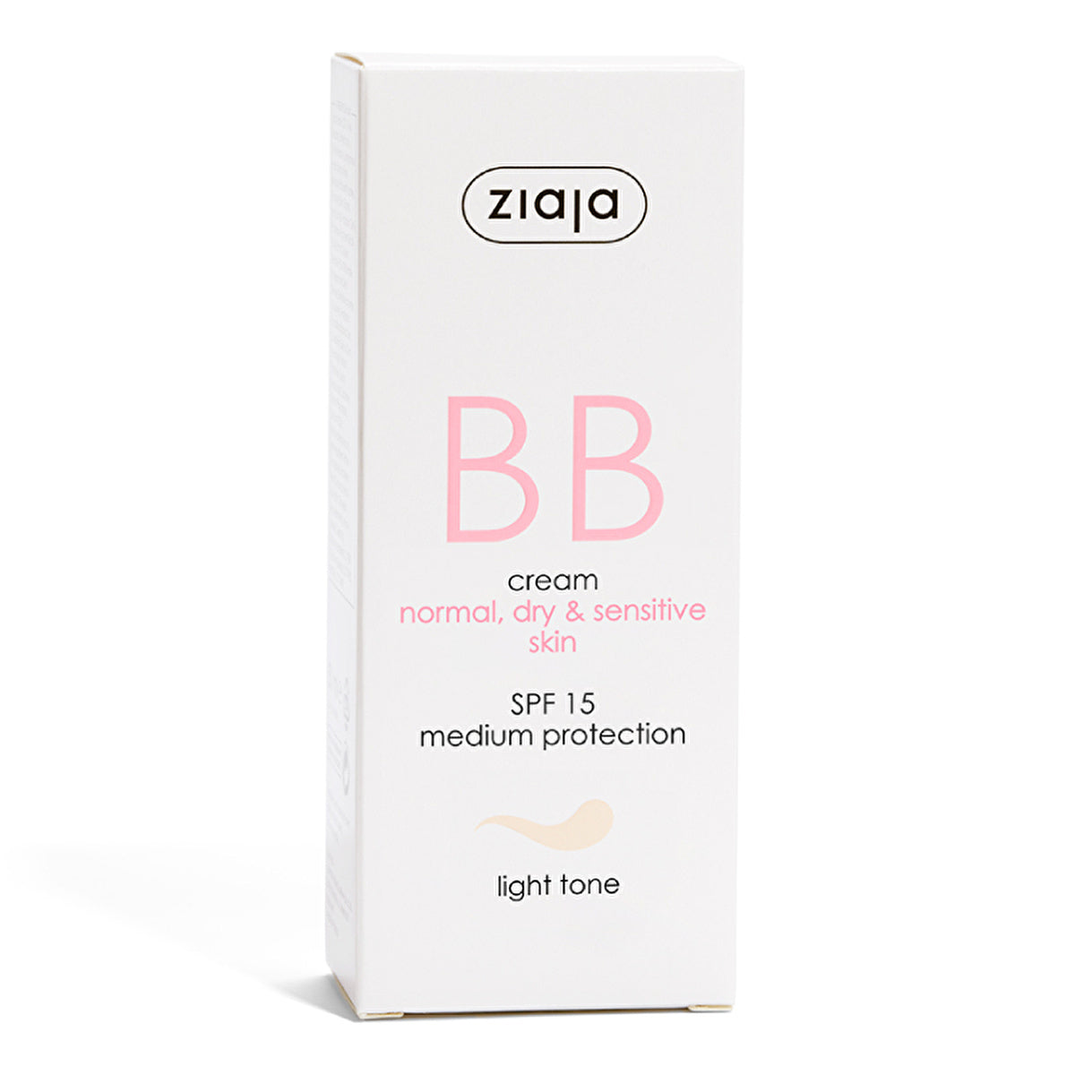 Ziaja BB Cream for Normal, Dry, & Sensitive Skin 50ml - SPF 15 | Hydrating