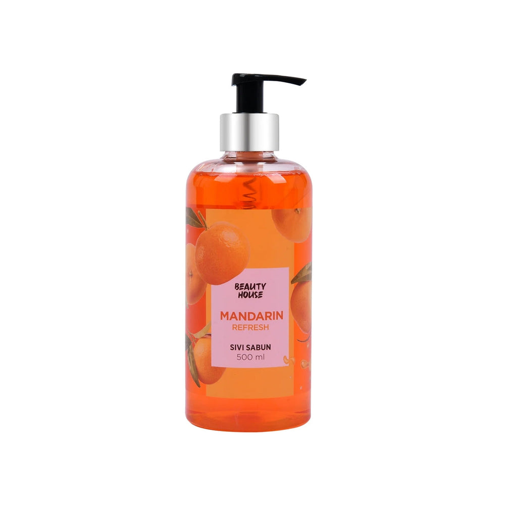 Beauty House Mandarin Liquid Soap Refreshing Hand Wash 500 ml
