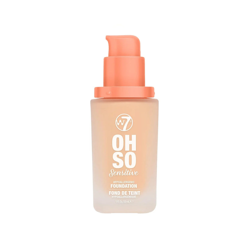 W7 Oh Be Sensitive Foundation Early Tan Matte Finish 30ml