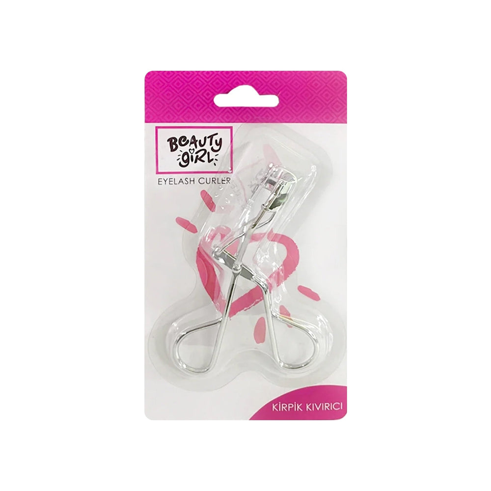 Beauty Girl Silver Eyelash Curler for Defined Lift and Volume