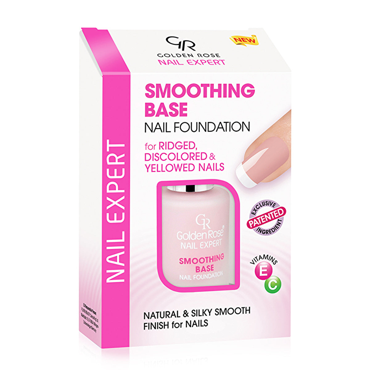 Golden Rose Nail Expert Smoothing Base Nail Foundation - 0.46 Fl Oz | Nail Care