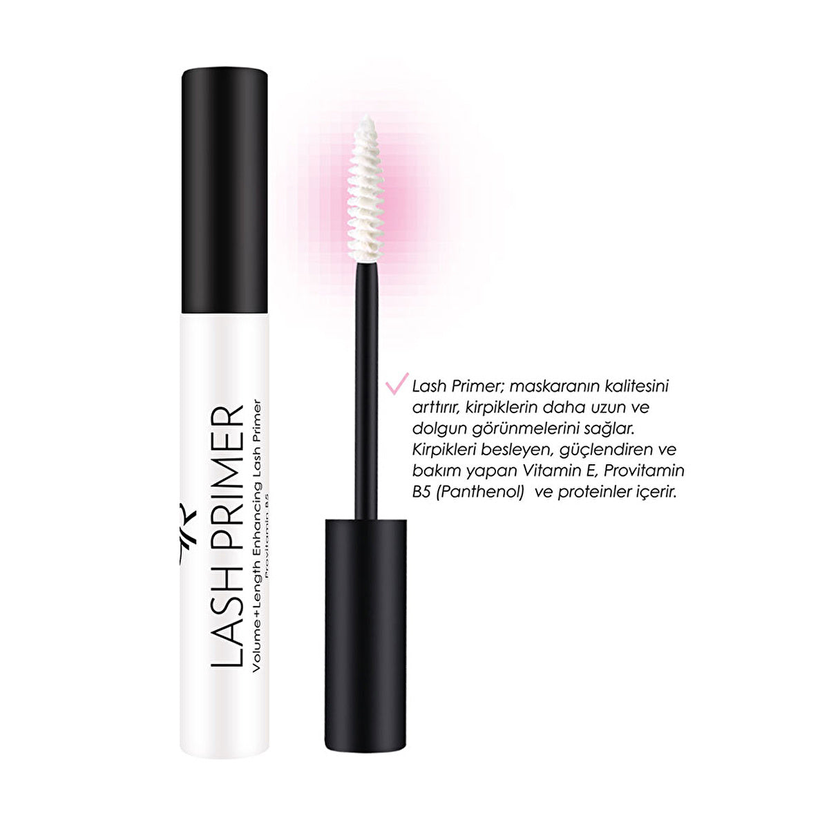 Golden Rose Lash Primer - Volume & Length Enhancer | Provitamin B5 Mascara