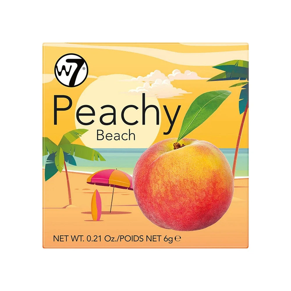 W7 Peachy Beach Blush for a Natural Radiant Glow