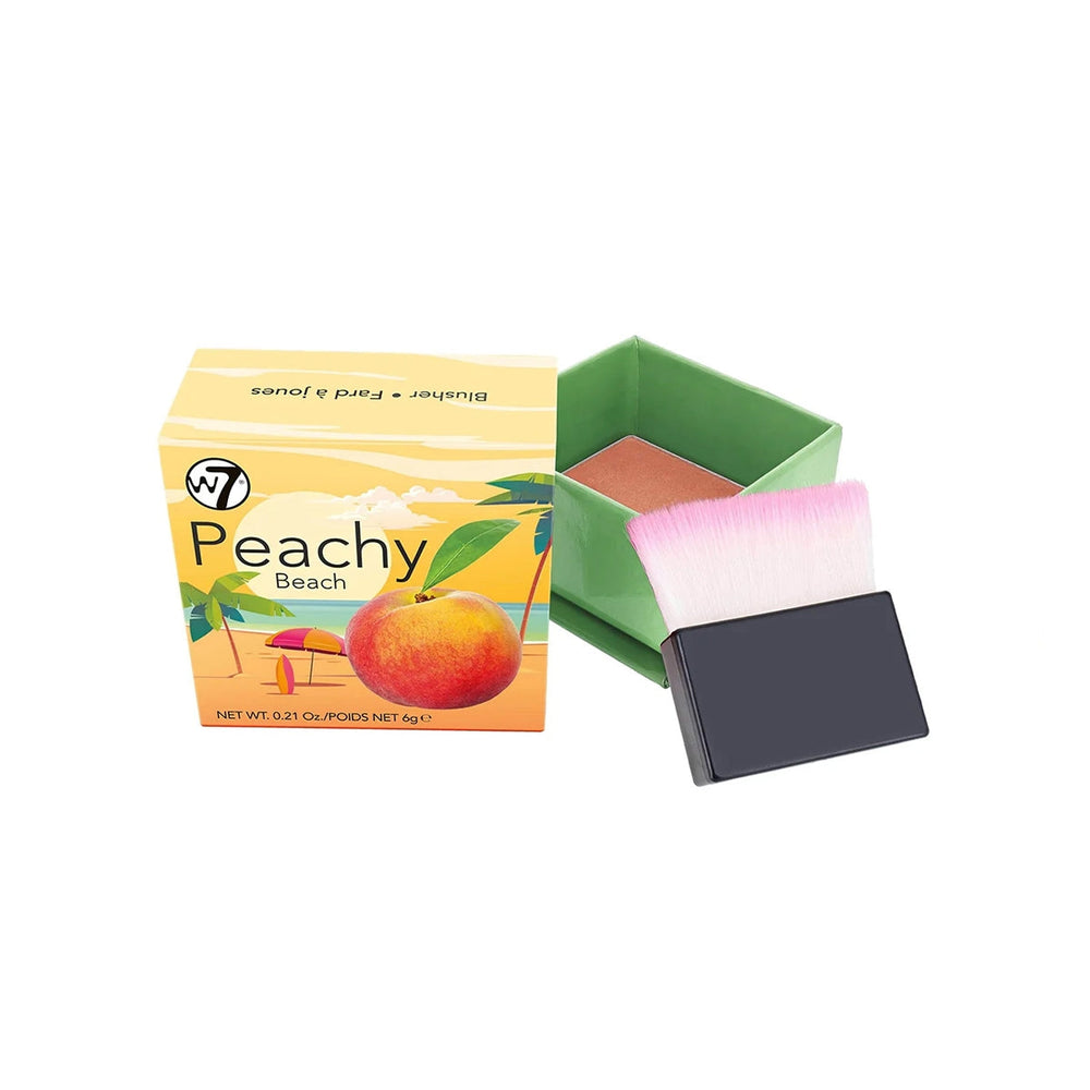 W7 Peachy Beach Blush for a Natural Radiant Glow