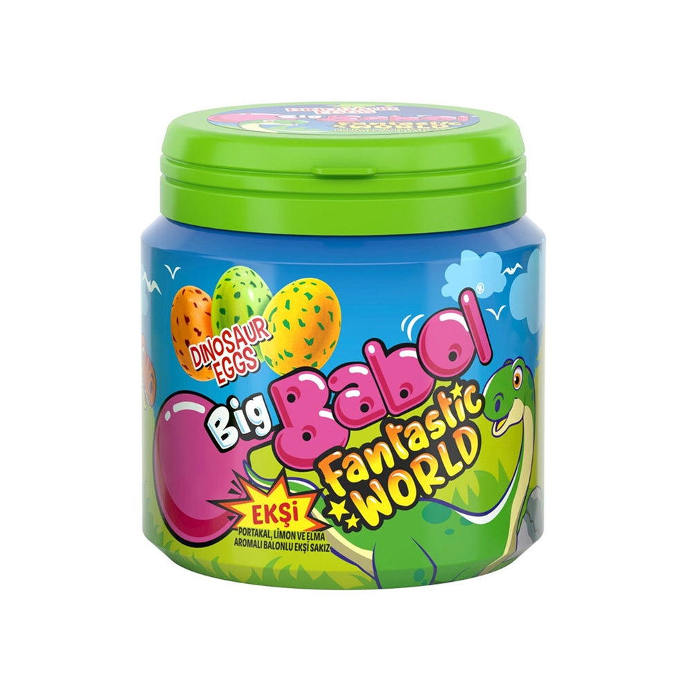 Big Babol Dinosaur Egg Sour Liquid Filled Gum 90g
