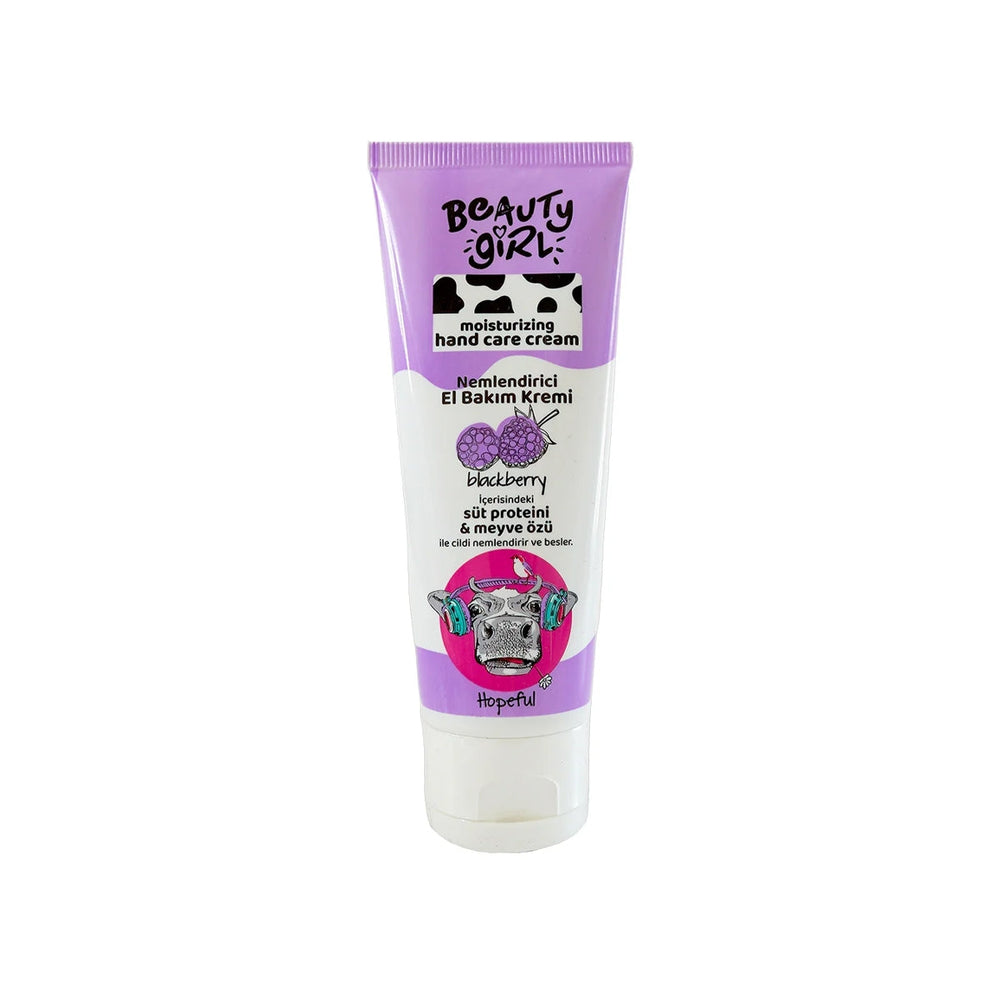 Beauty Girl Blueberry Milk Therapy Hand Cream for Soft Skin 75 ml