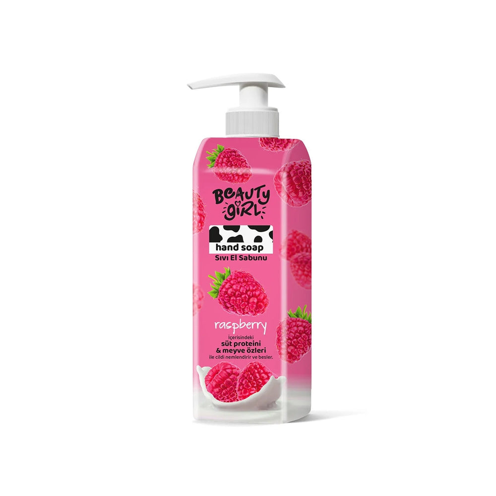 Beauty Girl Raspberry Liquid Soap Refreshing Hand Wash 400 ml