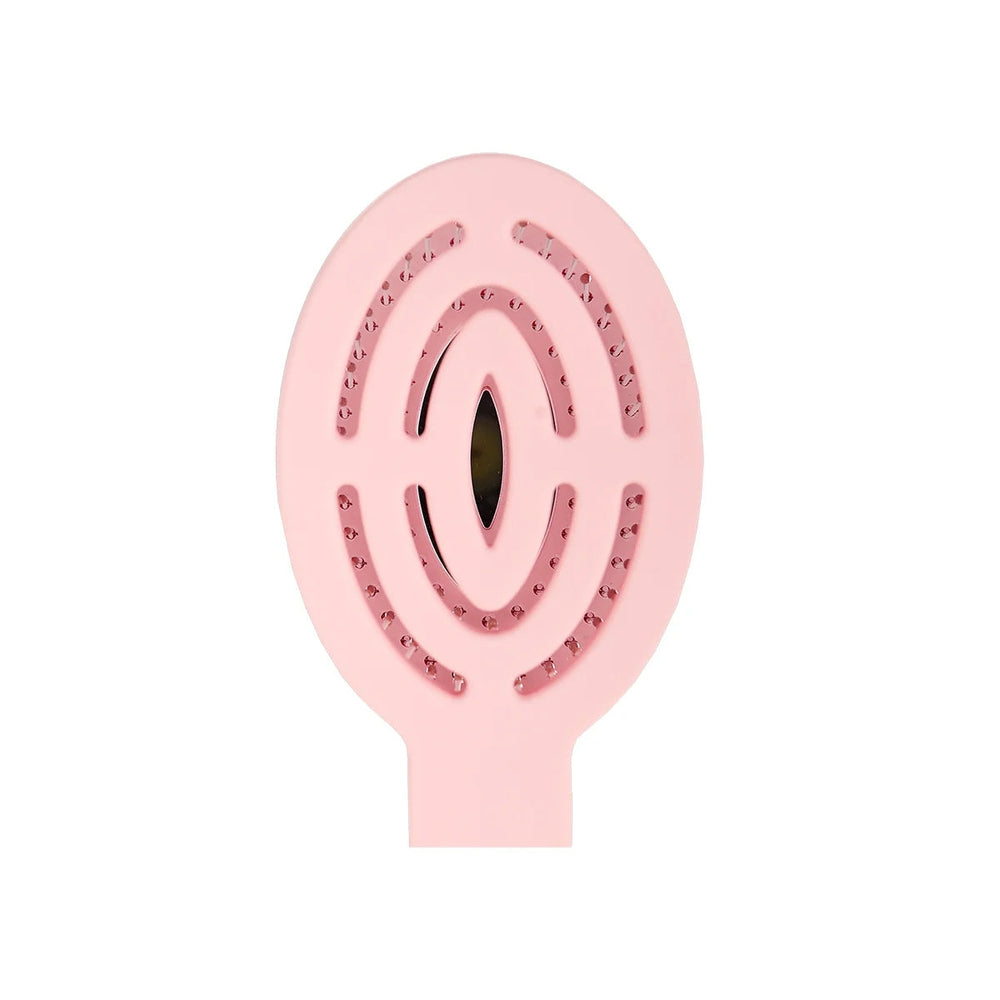 Beauty House Bunny Hair Brush with Mirror Compact Design 1 pc