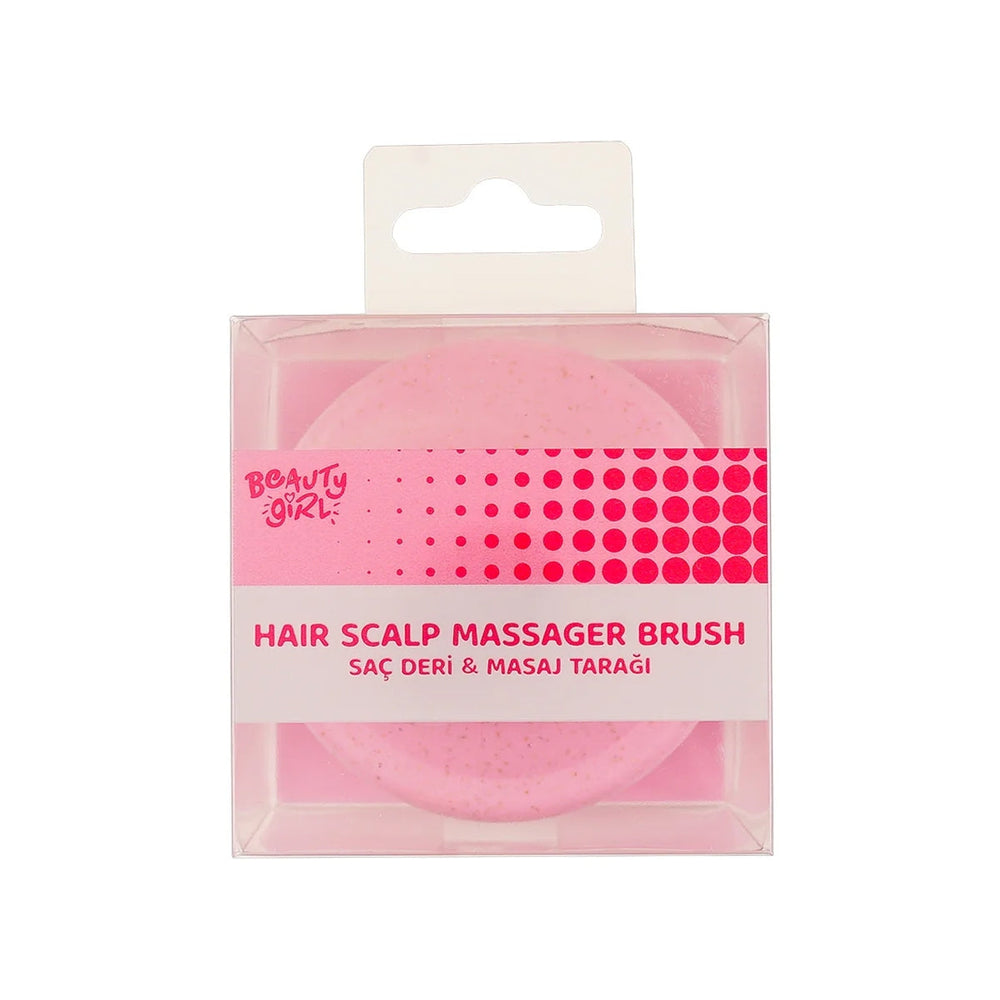 Beauty House Scalp Massage Hair Brush Pink for All Hair Types