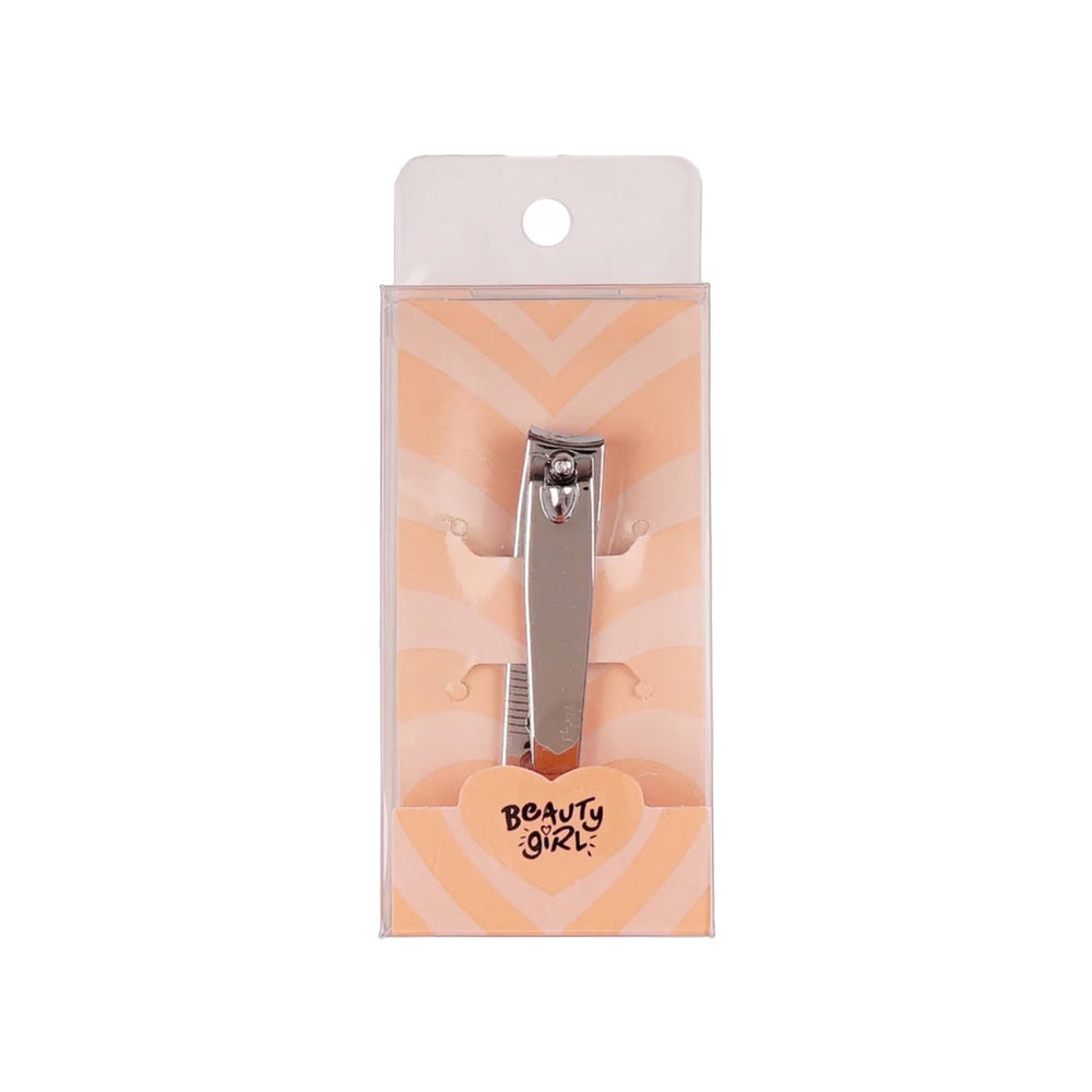 Beauty Girl Small Silver Nail Clipper for Precise Grooming