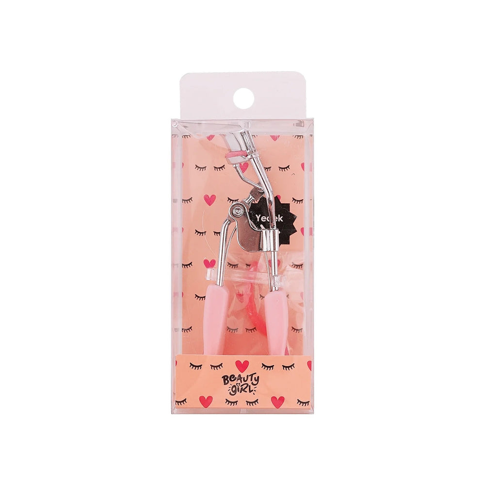 Beauty Girl Pink Eyelash Curler for Defined, Lifted Lashes