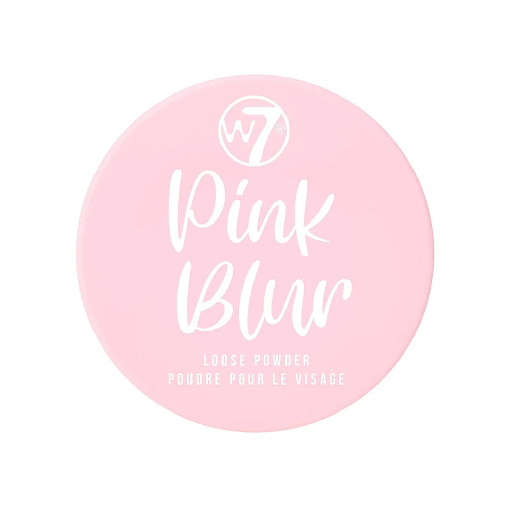 W7 Pink Blur Loose Setting Powder for Brightening 20g