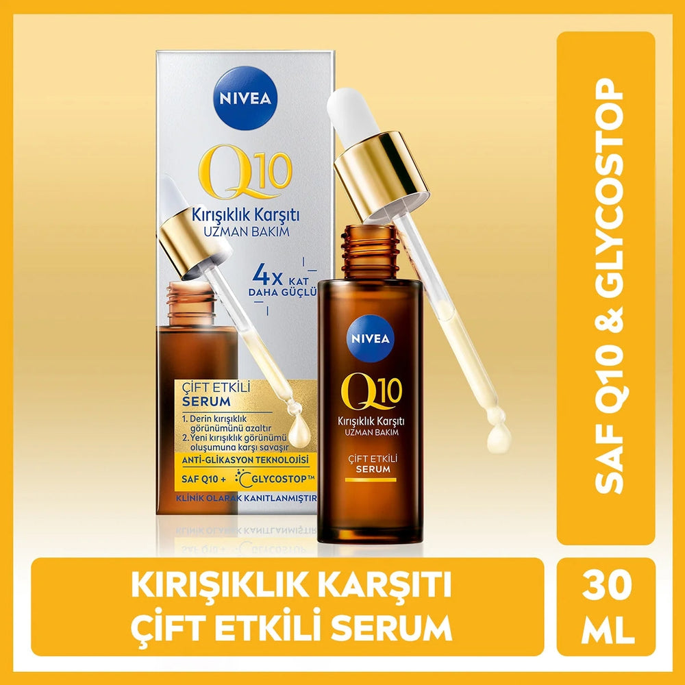 Nivea Q10 Anti-Wrinkle Face Care Serum for Smooth Skin 30ml