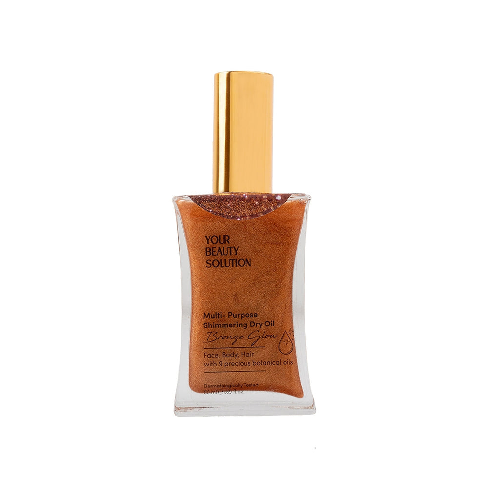 Your Beauty Solution Bronze Glow Dry Oil for Radiant Shine 50ml