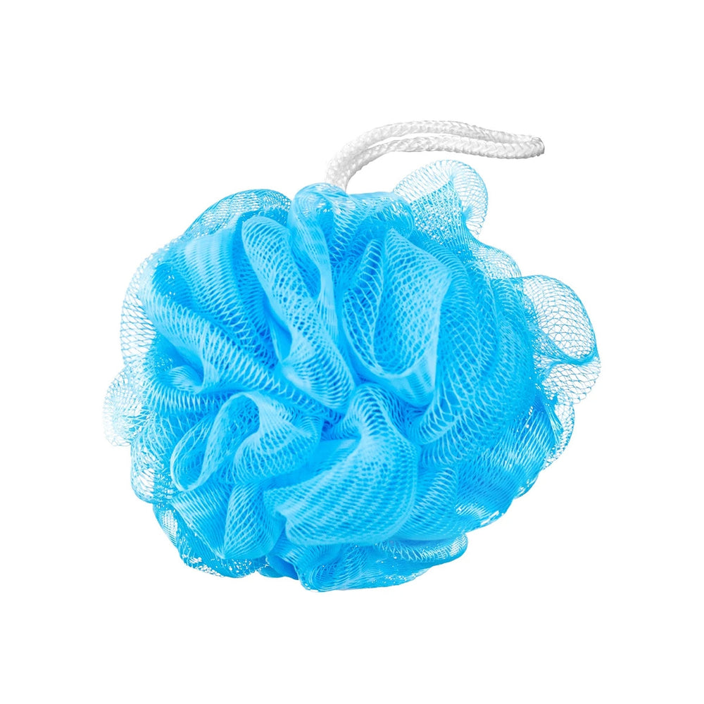 Beauty House Bath Sponge Blue Gentle Exfoliating Loofah Medium