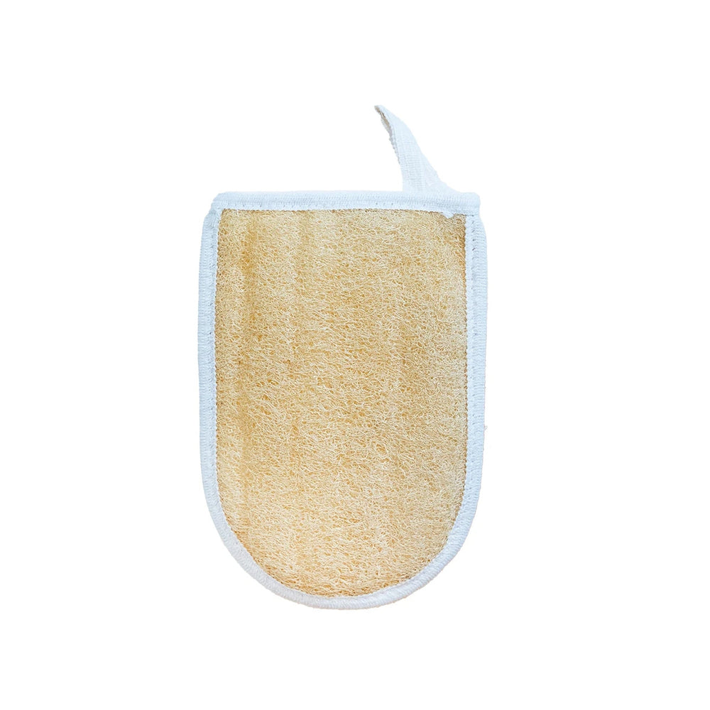Beauty House Natural Loofah Bath Mitt for Gentle Exfoliation