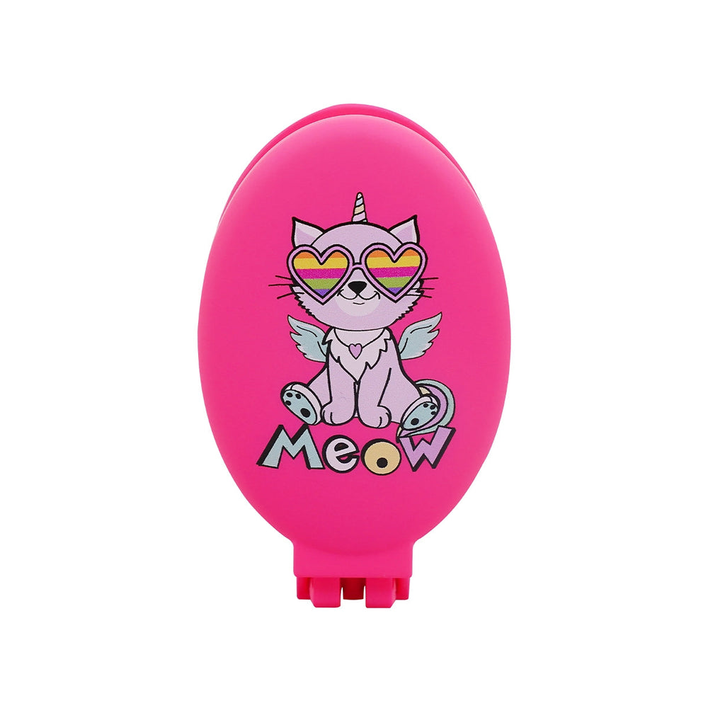 Beauty House Meow Mirror Hair Brush Compact Design 1 Count