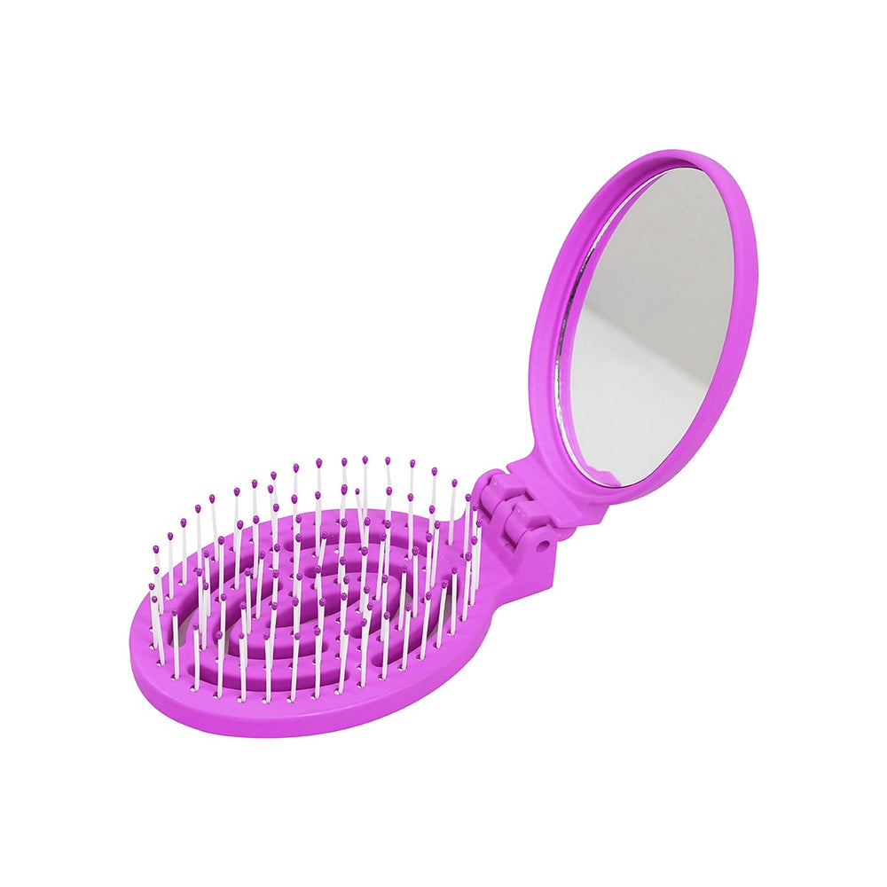 Beauty House Watermelon Hair Brush with Mirror for Easy Styling