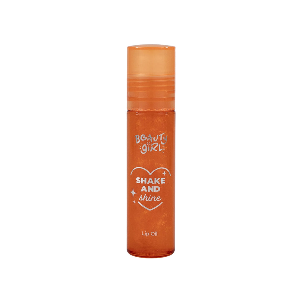 Beauty Girl Shake and Shine Lip Oil Goldie Shimmer 6ml
