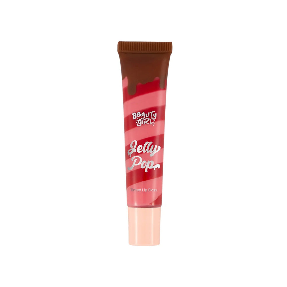 Beauty Girl Jelly Pop Lip Gloss Cherry - Shiny, Plumping Lip Gloss