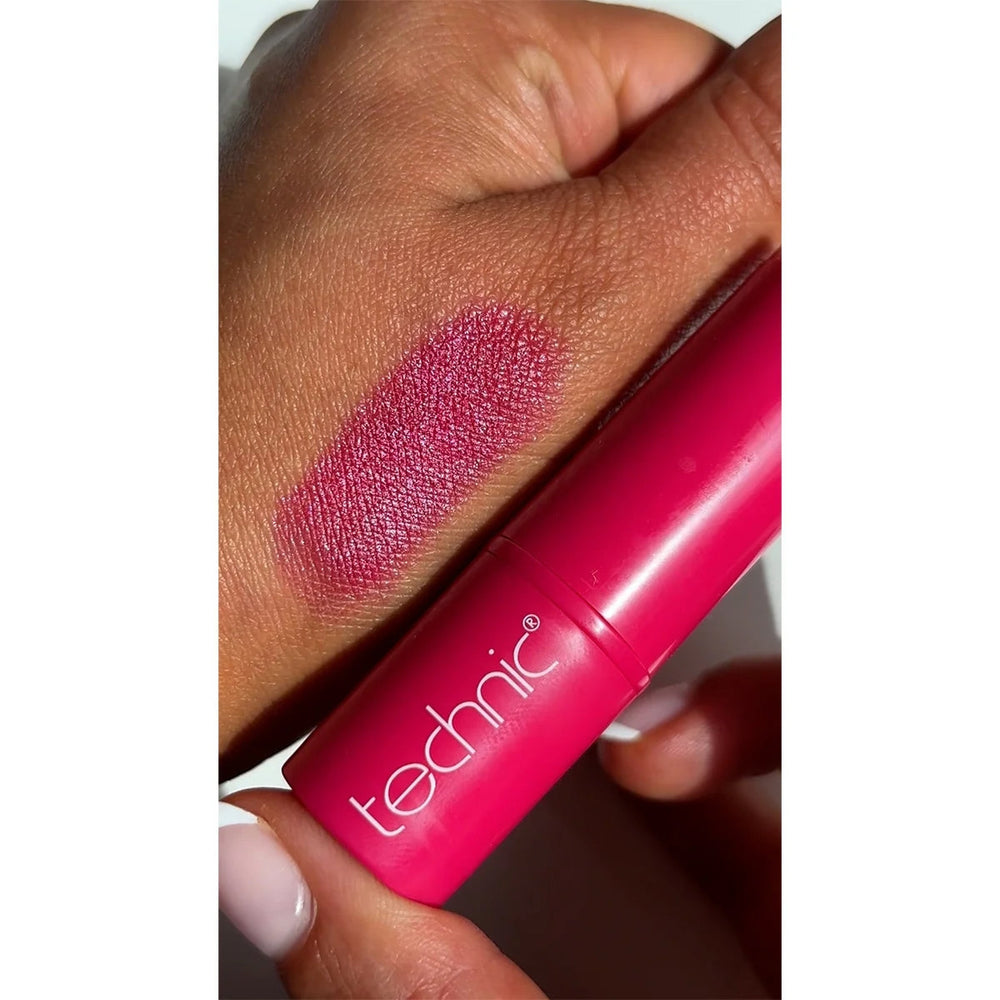 Technic Vitamin E Lipstick Hot Pink Vibrant Color 3.5g