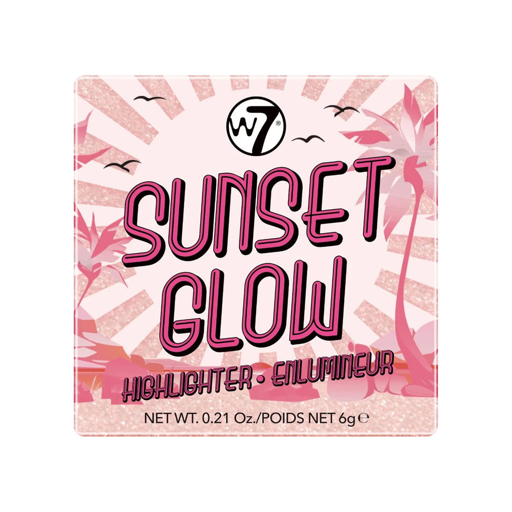 W7 Sunset Glow Liquid Highlighter for Natural Radiance