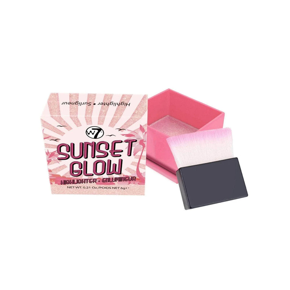 W7 Sunset Glow Liquid Highlighter for Natural Radiance